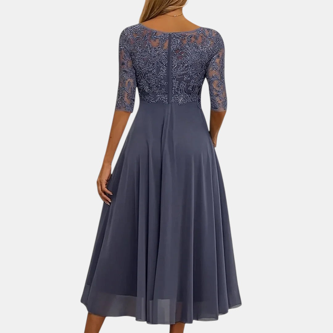 Rhonda Lace Dress, view 6 – Golden Hour Wardrobe
