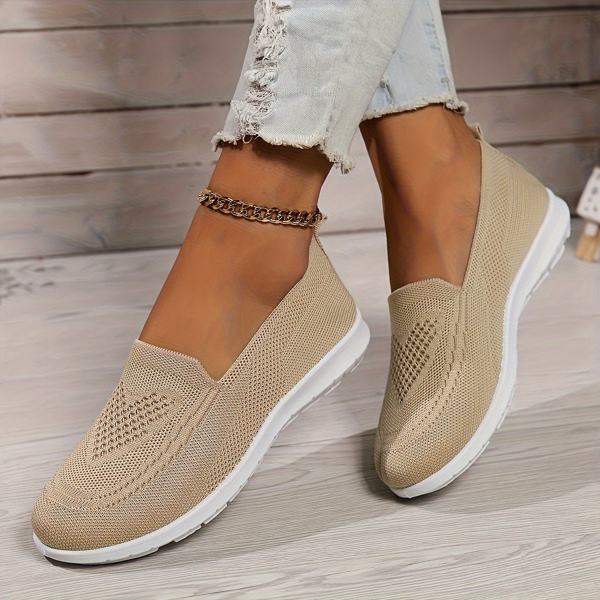 Elara | Women's Orthopedic Knit Slip-On Shoes