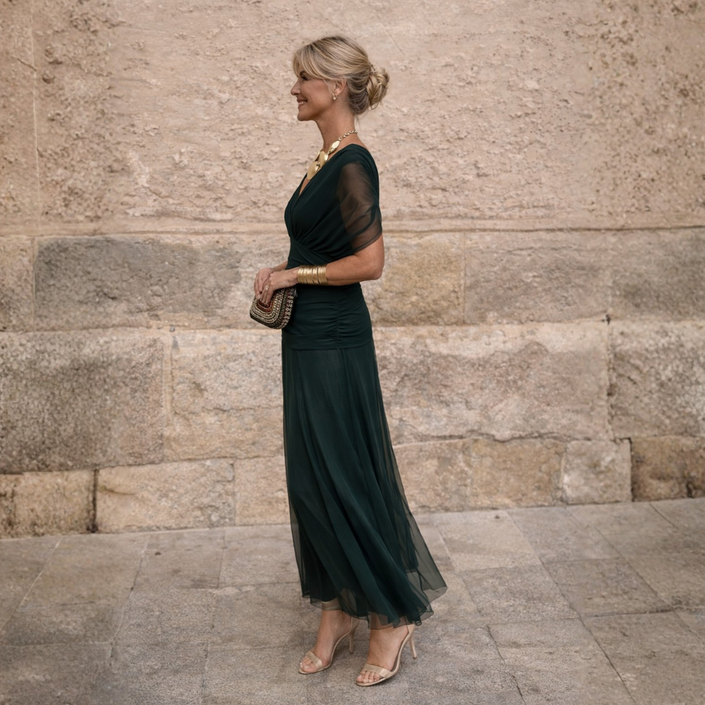 ROSANNA | Off-Shoulder Maxi Dress