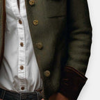 Blaire Tailored Utility Jacket, detail knopen