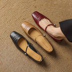 Verity | Square-Toe Flat