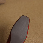 Verity | Square-Toe Flat
