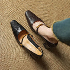 Maela | Genuine Leather Heels