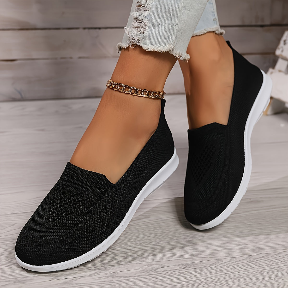 Elara | Women's Orthopedic Knit Slip-On Shoes