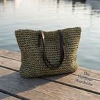 Olivia - Woven Tote Bag