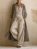Sage | Three-Piece Duster Set
